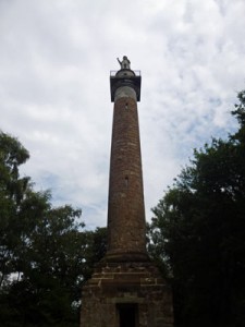 The 100-foot high Monument