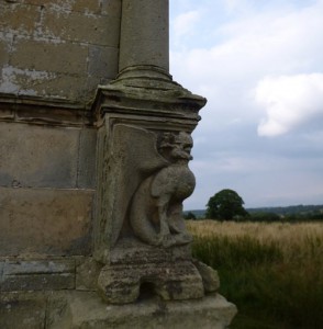 Detail of the Elizabethan stonework